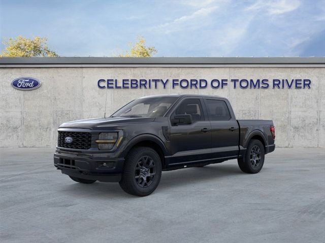 Agate Black Metallic 2026 Ford F-150 STX SuperCrew 4WD Pickup Truck Four-Wheel Drive Automatic