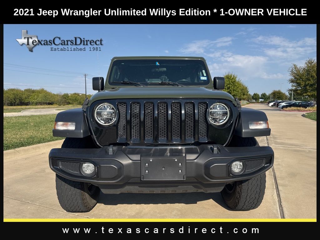 2021 Jeep Wrangler Unlimited Willys 3