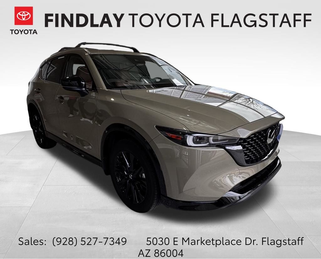 Zircon Sand Metallic 2024 Mazda CX-5 2.5 Carbon Turbo AWD SUV / Crossover All-Wheel Drive 6-Speed Automatic