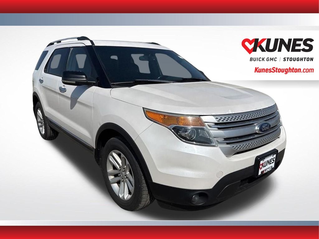 White Platinum Metallic Tri-Coat 2013 Ford Explorer SUV / Crossover All-Wheel Drive 6-Speed Automatic