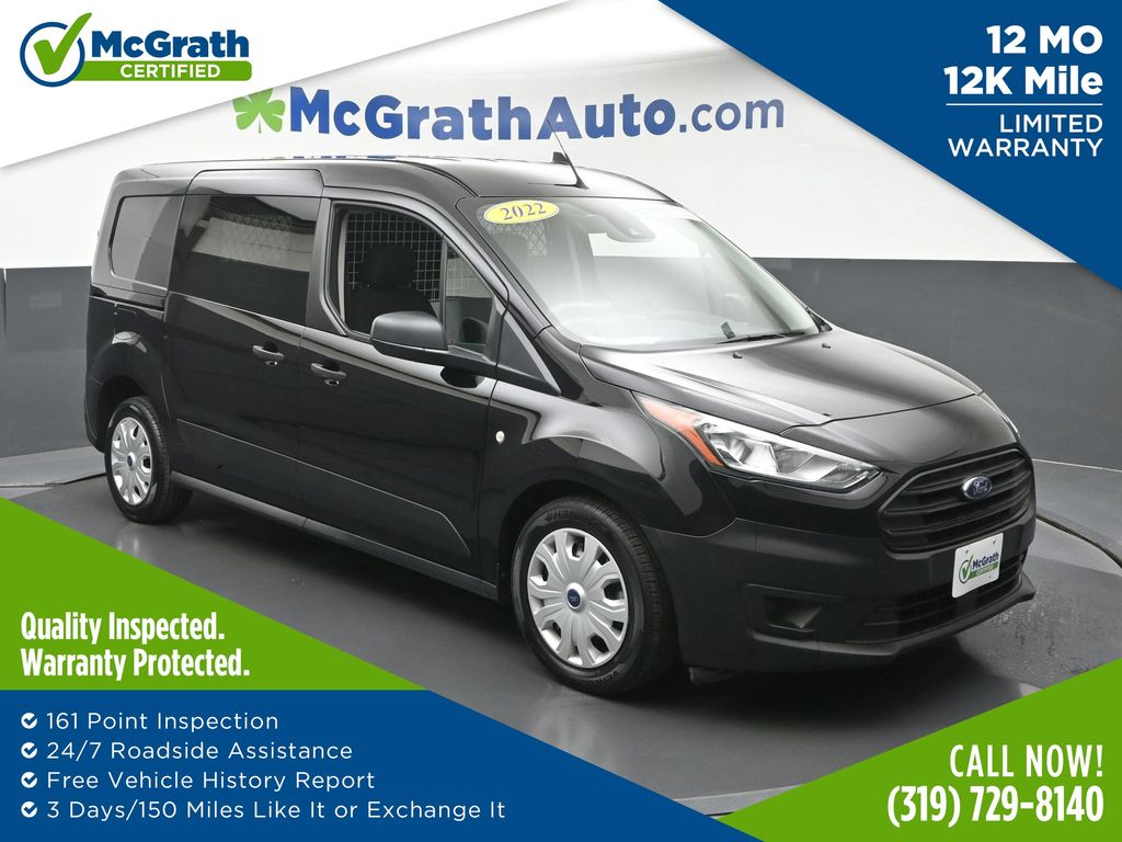 Black Metallic 2022 Ford Transit Connect Van Front-Wheel Drive 8-Speed Automatic