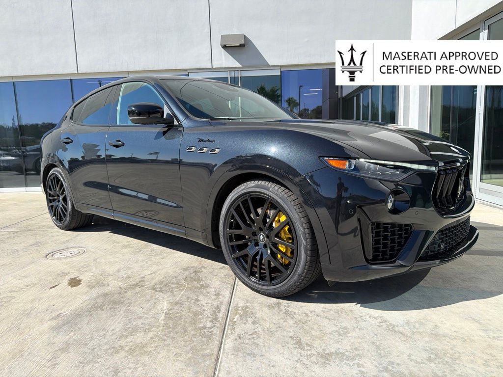 Nero Noctis Black 2022 Maserati Levante SUV / Crossover All-Wheel Drive 8-Speed Automatic