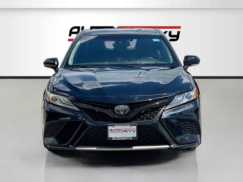 2019 Toyota Camry XSE V6 Black at DeMontrond Gulf Freeway