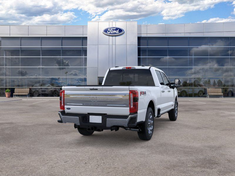 New 2026 Star White Metallic Tri-Coat Ford F-350® King Ranch® image 8