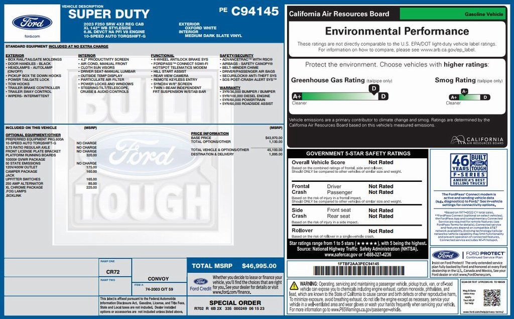 2023 Ford F-250 Super Duty XL