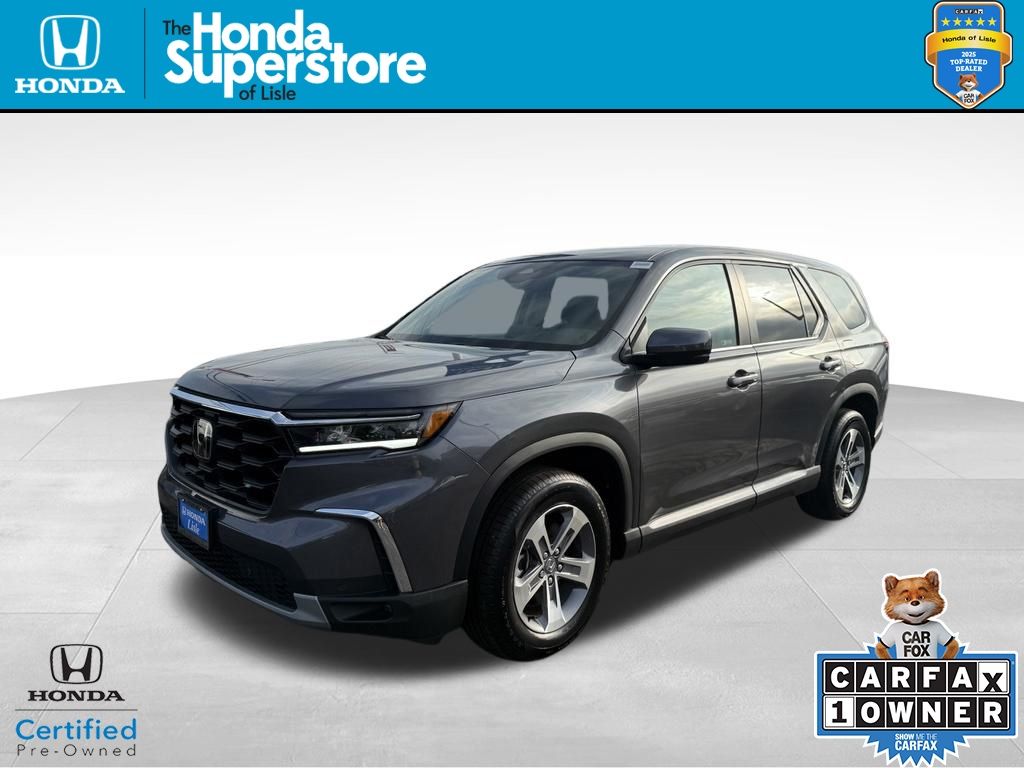 Gray (Modern Steel) 2025 Honda Pilot SUV / Crossover All-Wheel Drive Automatic