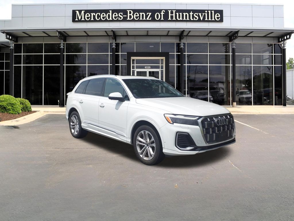 Carrara White 2025 Audi Q7 SUV / Crossover All-Wheel Drive 8-Speed Automatic