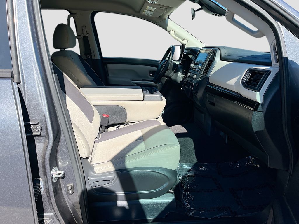 2023 Nissan Titan SV Gray at Bayshore Chrysler Jeep Dodge Ram