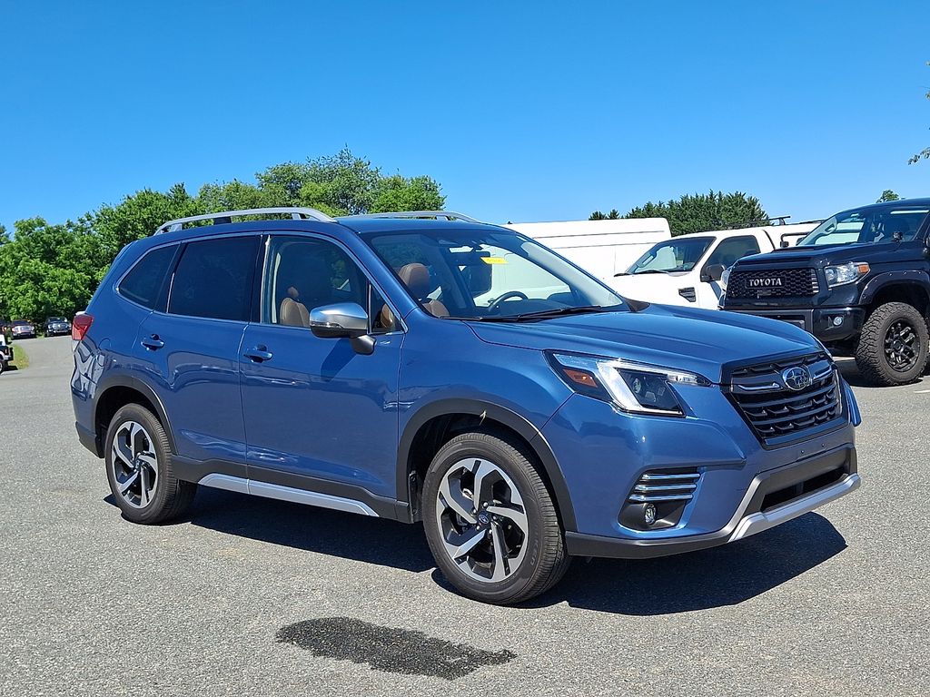 Horizon Blue Pearl 2024 Subaru Forester Touring Crossover AWD SUV / Crossover All-Wheel Drive Continuously Variable Transmission