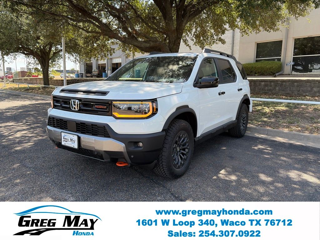 2026 Honda Passport TrailSport White at Greg May Honda