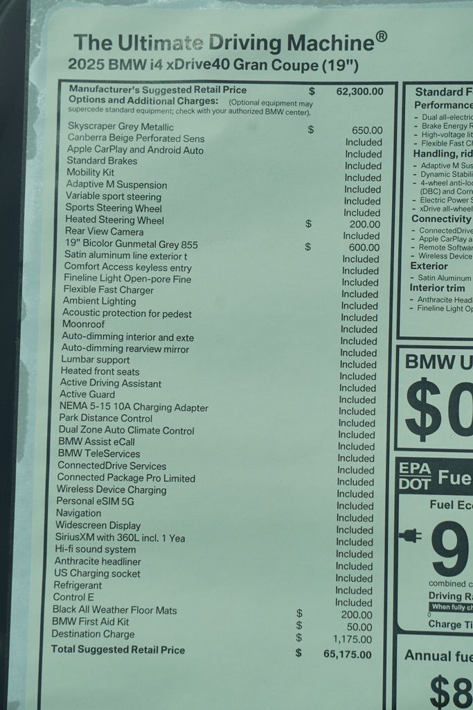 2025 BMW i4 xDrive40 8