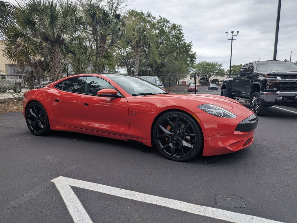 Red 2021 Karma GS-6 Sport RWD Sedan Rear-Wheel Drive 1-Speed Automatic