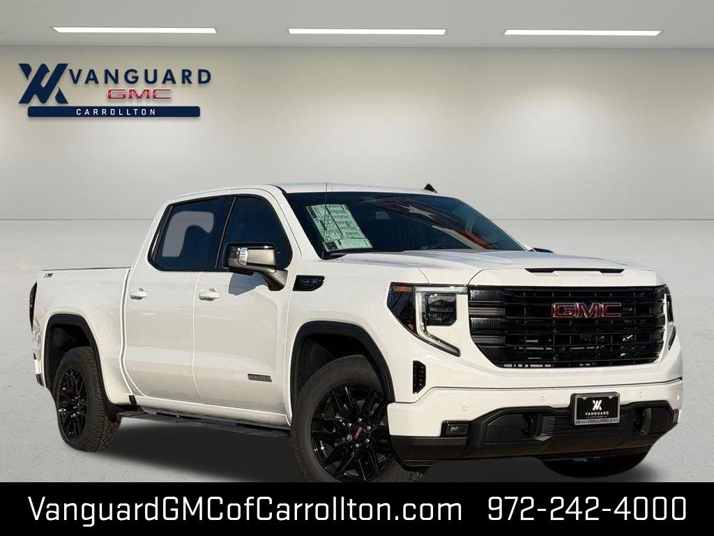 Summit White 2026 GMC Sierra 1500 Pickup Truck Four-Wheel Drive Automatic