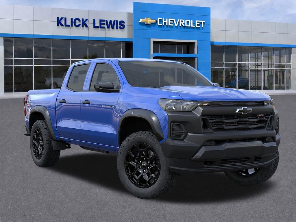 2026 Chevrolet Colorado Trail Boss Blue at Klick Lewis Buick Chevrolet