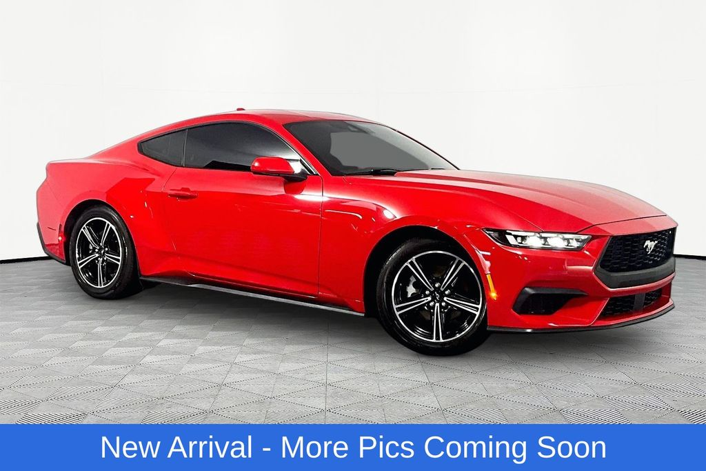 Race Red 2024 Ford Mustang EcoBoost Fastback RWD Coupe Rear-Wheel Drive Automatic