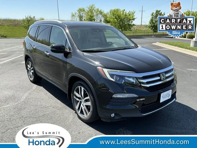Crystal Black Pearl 2016 Honda Pilot Elite AWD SUV / Crossover All-Wheel Drive 9-Speed Automatic