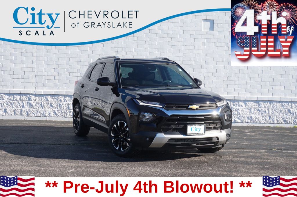 Mosaic Black Metallic 2023 Chevrolet Trailblazer SUV / Crossover Front-Wheel Drive Continuously Variable Transmission