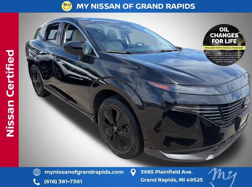 Super Black 2025 Nissan Murano SV AWD SUV / Crossover All-Wheel Drive 9-Speed Automatic