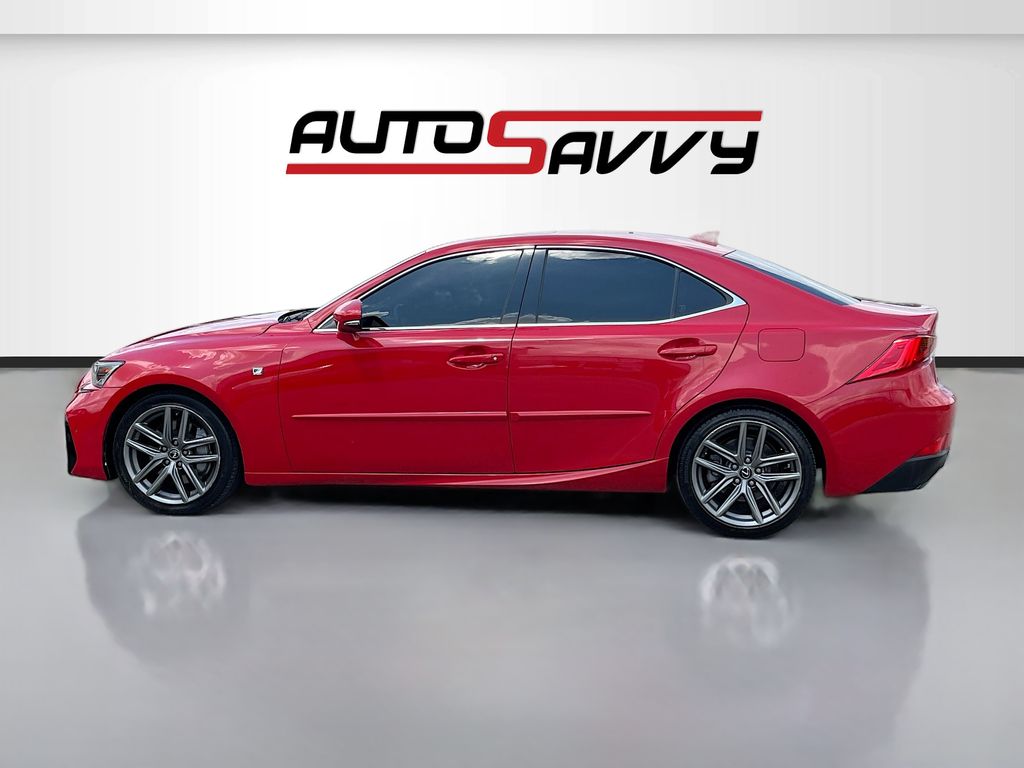 2019 Lexus IS 350 Red at Westside Lexus