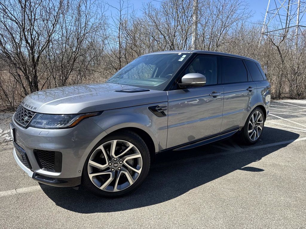 Gray 2022 Land Rover Range Rover Sport HSE Silver Edition AWD Pickup Truck All-Wheel Drive 8-Speed Automatic