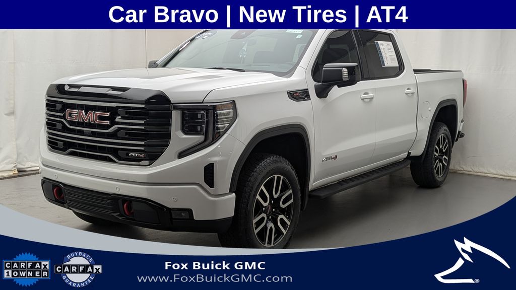 Summit White 2025 GMC Sierra 1500 Pickup Truck Four-Wheel Drive Automatic