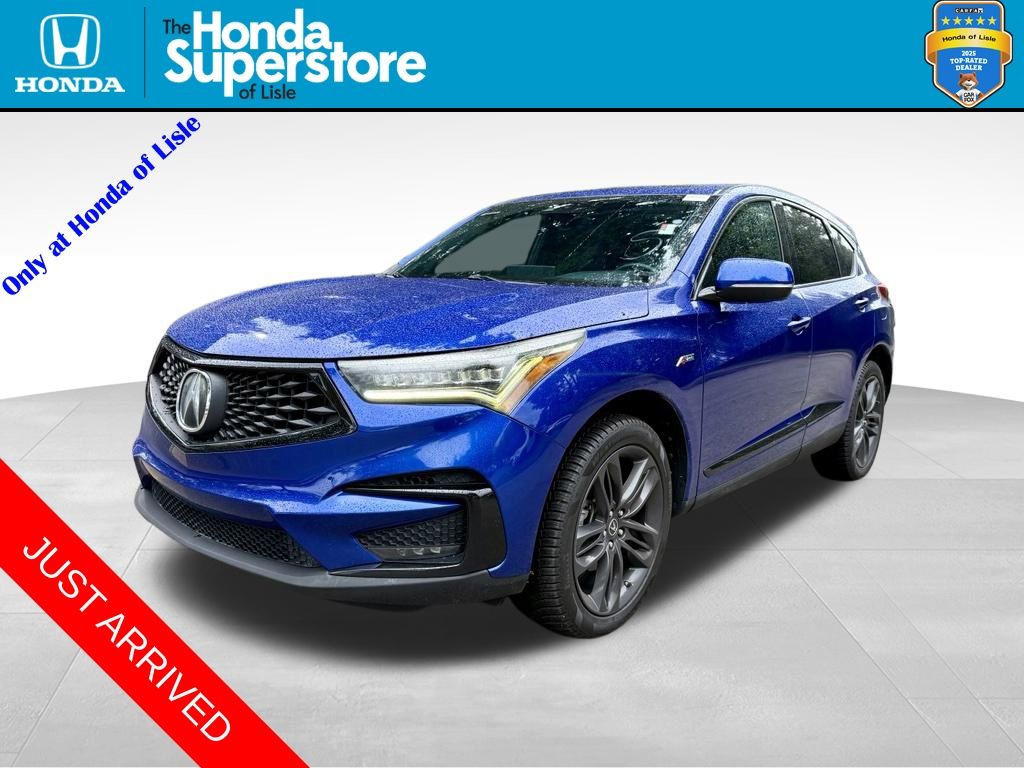 Blue 2021 Acura RDX SUV / Crossover Front-Wheel Drive Automatic
