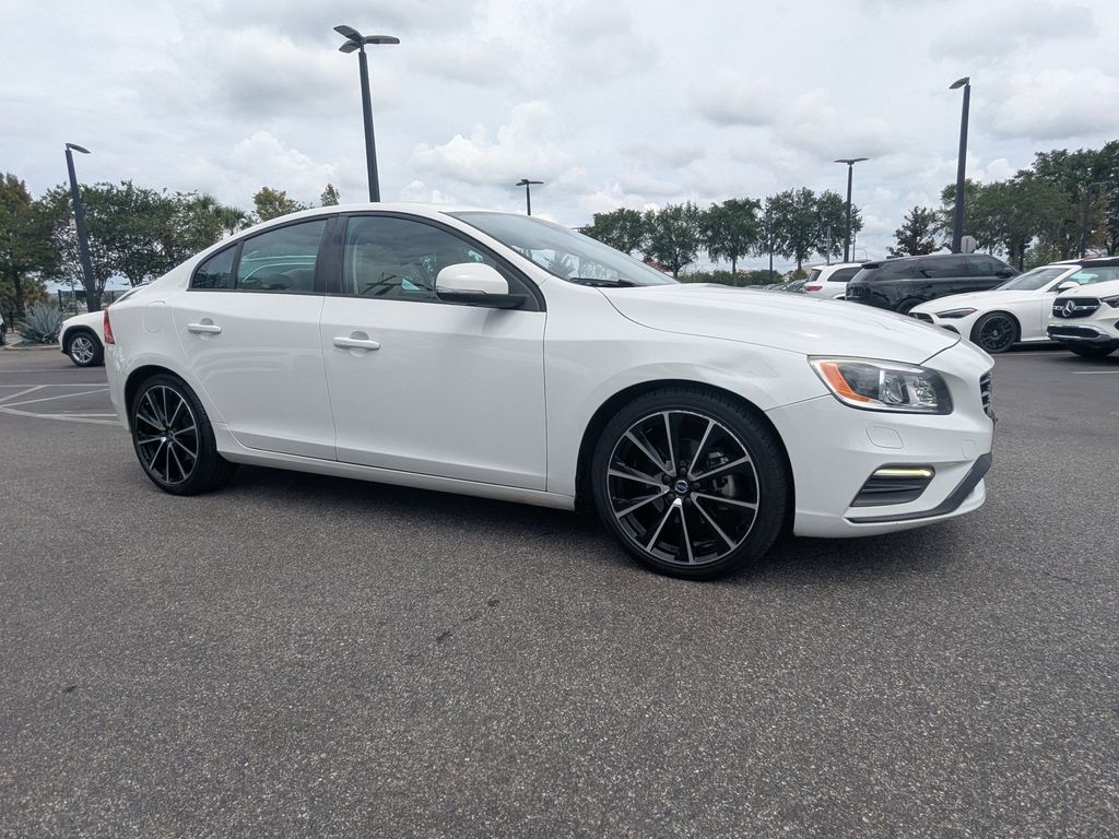 Ice White 2017 Volvo S60 T5 Dynamic Sedan Front-Wheel Drive Automatic