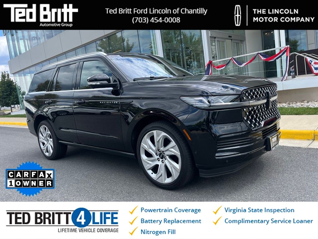 Infinite Black Met CC 2025 Lincoln Navigator SUV / Crossover Four-Wheel Drive Automatic
