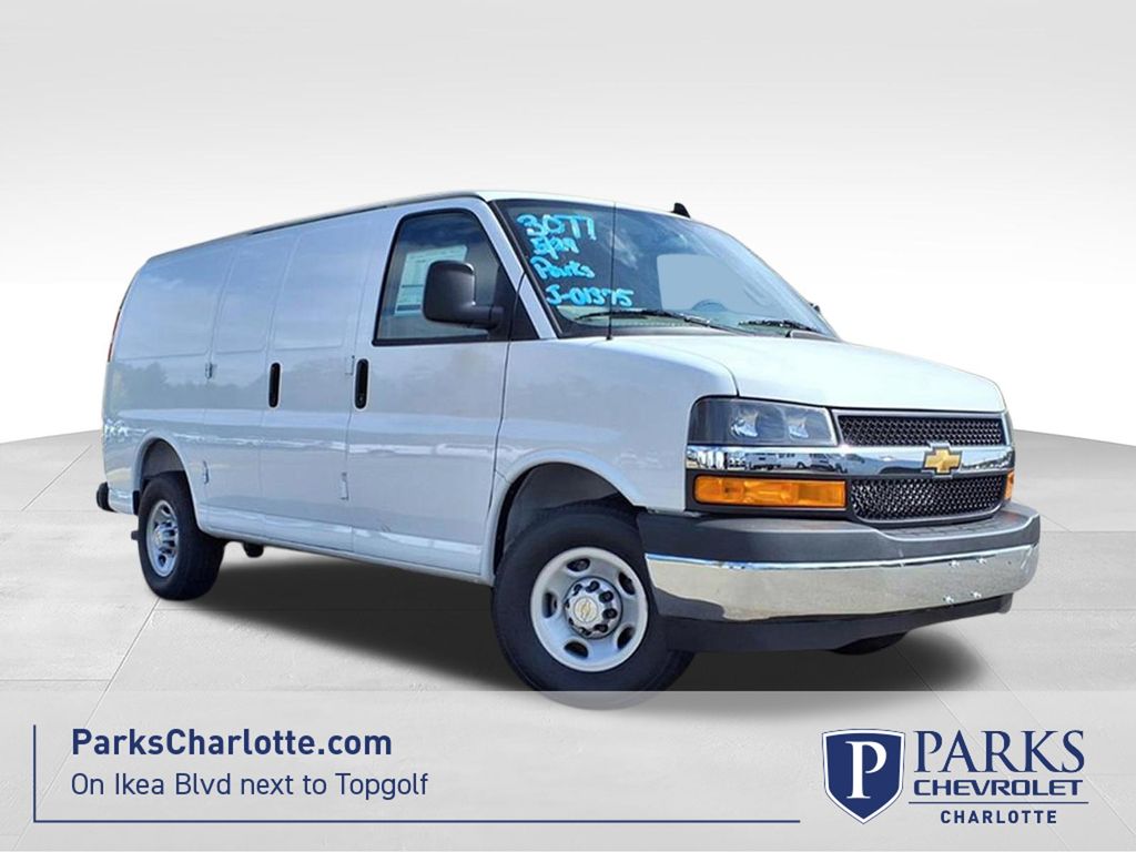 Summit White 2026 Chevrolet Express Cargo Van Rear-Wheel Drive