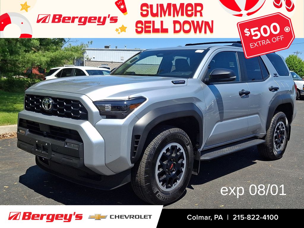 Cutting Edge 2025 Toyota 4Runner SUV / Crossover Four-Wheel Drive 8-Speed Automatic