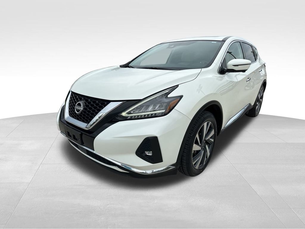2023 Pearl White Tricoat Nissan Murano SL FWD SUV