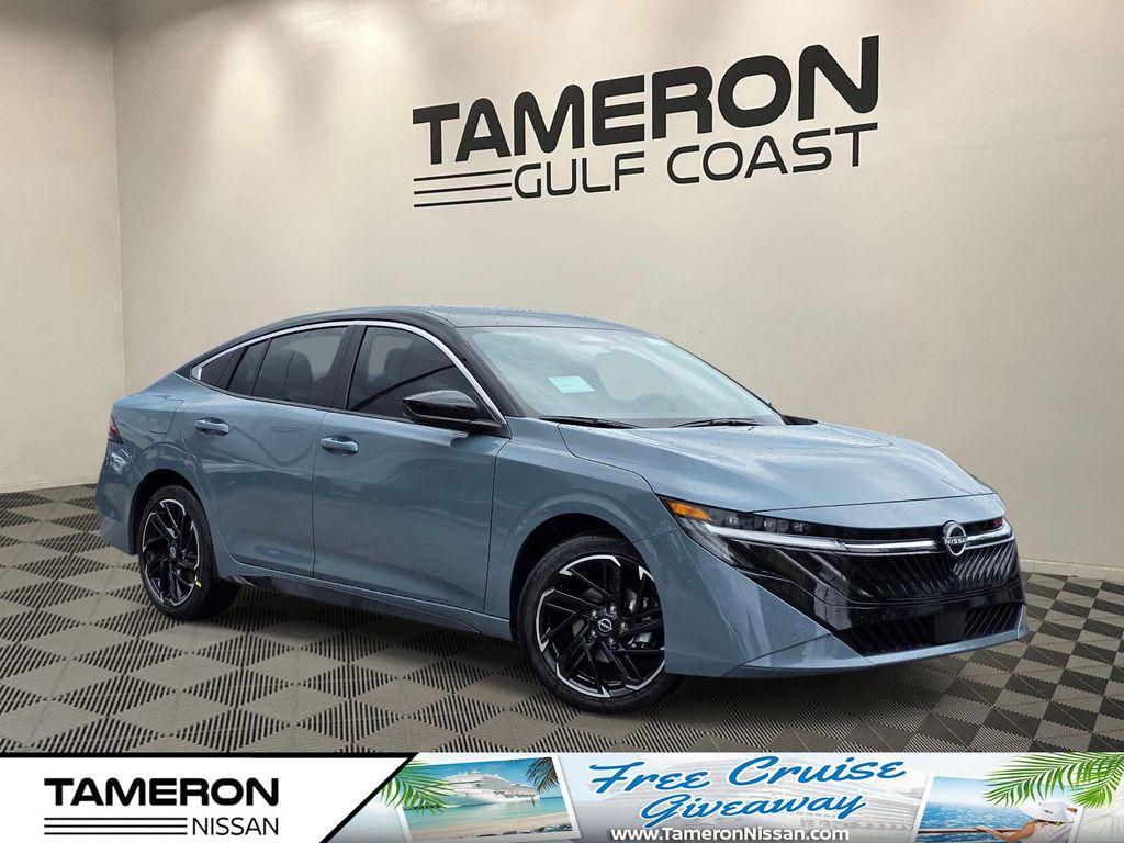 Atlantic Gray/Super Black 2026 Nissan Sentra Sedan Front-Wheel Drive Continuously Variable Transmission