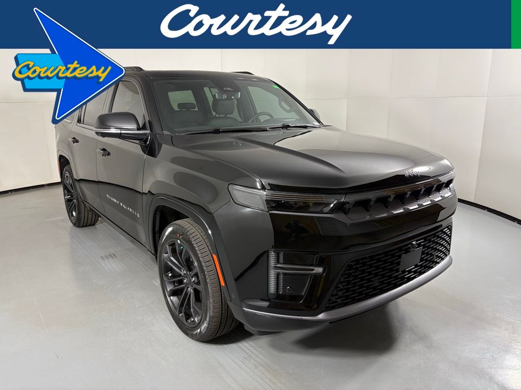 High Gloss Black 2026 Jeep Grand Wagoneer SUV / Crossover Four-Wheel Drive 8-Speed Automatic