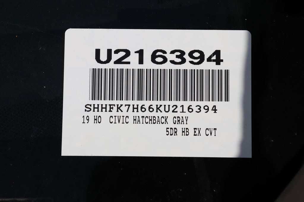 2019 Honda Civic EX 7