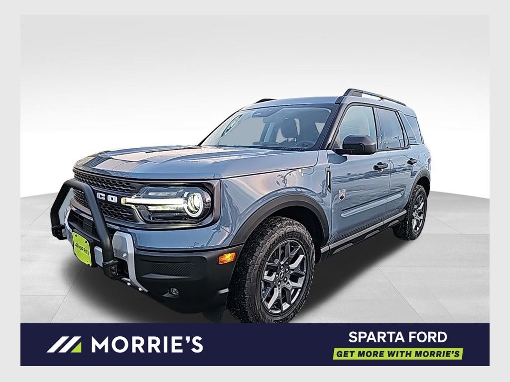 Blue (Azure Gray Metallic) 2025 Ford Bronco Sport SUV / Crossover All-Wheel Drive 8-Speed Automatic