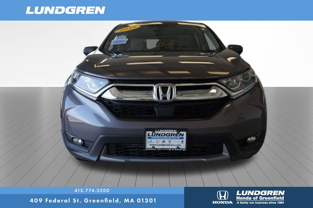 Used 2019 Honda CR-V EX with VIN 2HKRW2H54KH636010 for sale in Greenfield, MA