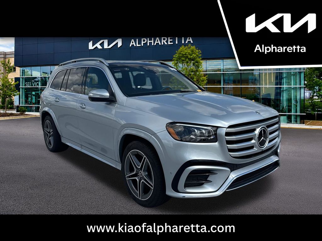 Cirrus Silver Metallic 2025 Mercedes-Benz GLS SUV / Crossover All-Wheel Drive 9-Speed Automatic