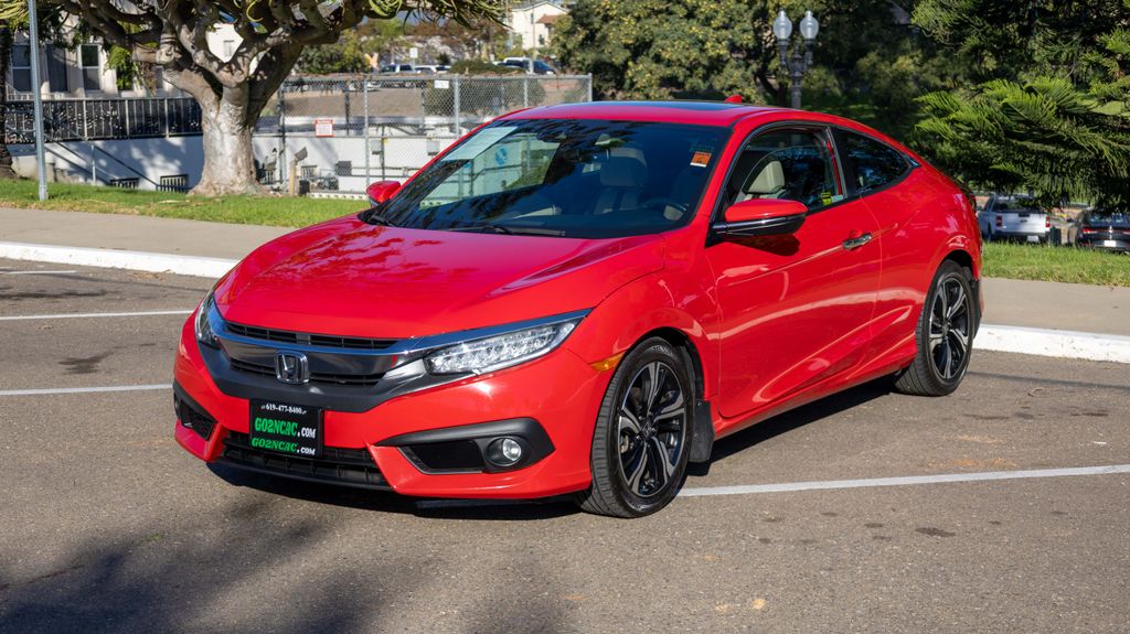 Used 2016 Honda Civic Touring 2D Coupe