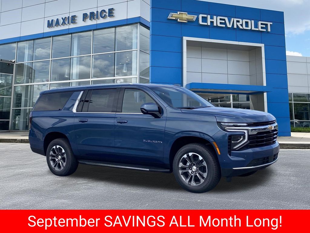 Lakeshore Blue Metallic 2026 Chevrolet Suburban SUV / Crossover 4X2