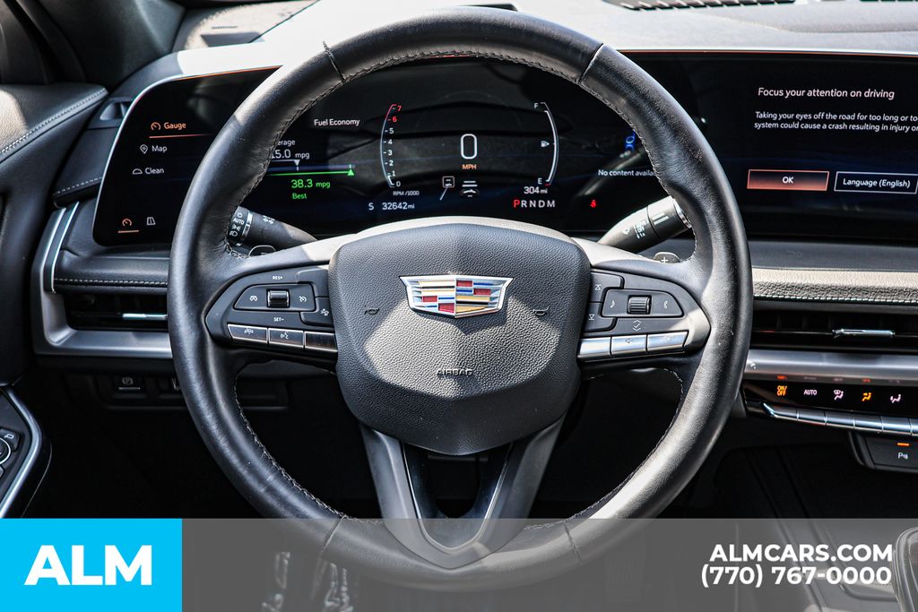 Used 2025 Black Cadillac Premium Luxury image 32