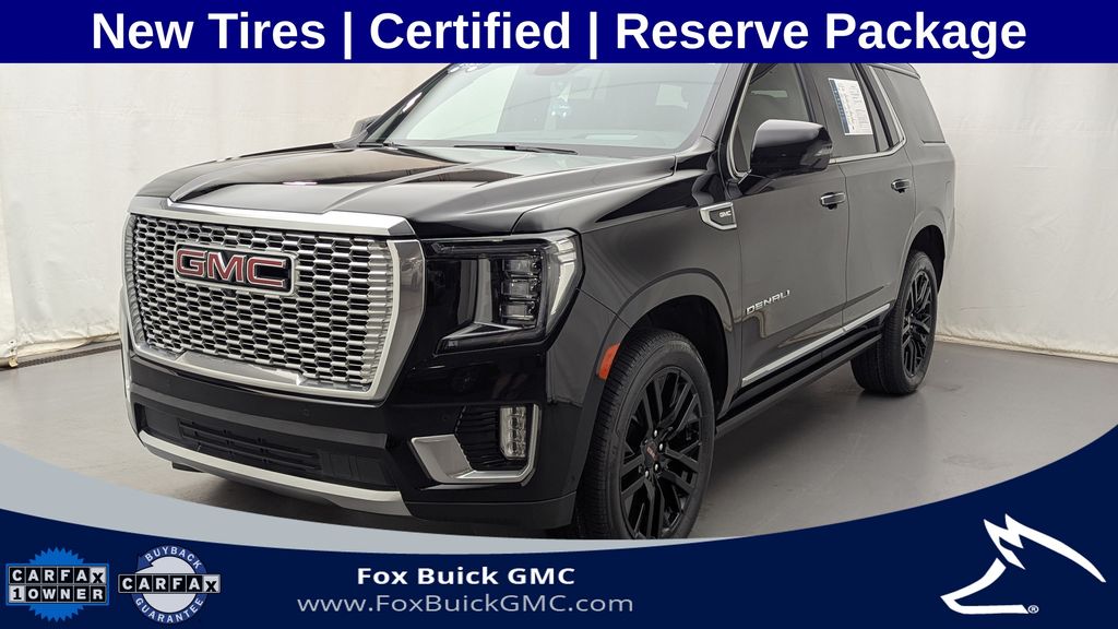 Onyx Black 2023 GMC Yukon SUV / Crossover Four-Wheel Drive 