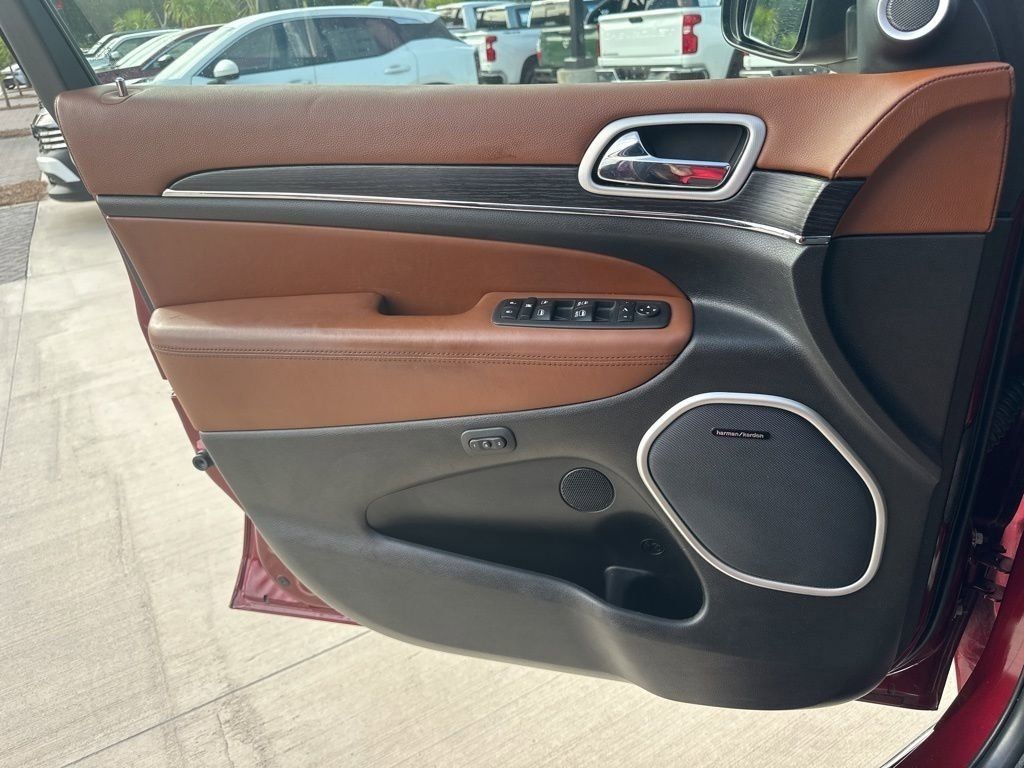 2021 Velvet Red Pearlcoat Jeep Grand Cherokee Summit 4X4 SUV
