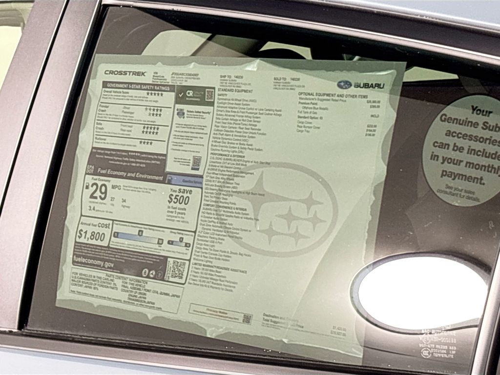 2025 Subaru Crosstrek Base