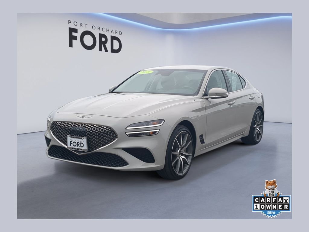 Vatna Gray 2025 Genesis G70 Sedan Rear-Wheel Drive 8-Speed Automatic