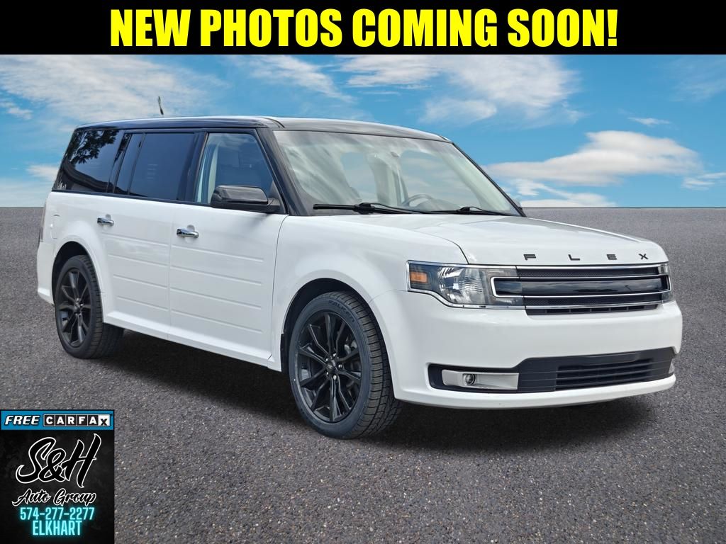 Oxford White 2019 Ford Flex SUV / Crossover All-Wheel Drive 6-Speed Automatic