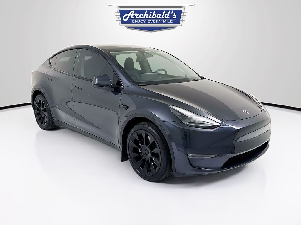 Stealth Gray 2024 Tesla Model Y Long Range AWD SUV / Crossover All-Wheel Drive 1-Speed Automatic