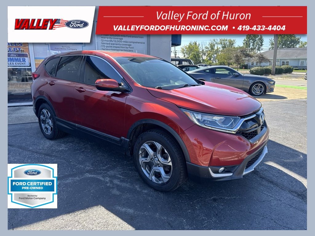 Molten Lava Pearl 2018 Honda CR-V SUV / Crossover All-Wheel Drive Continuously Variable Transmission