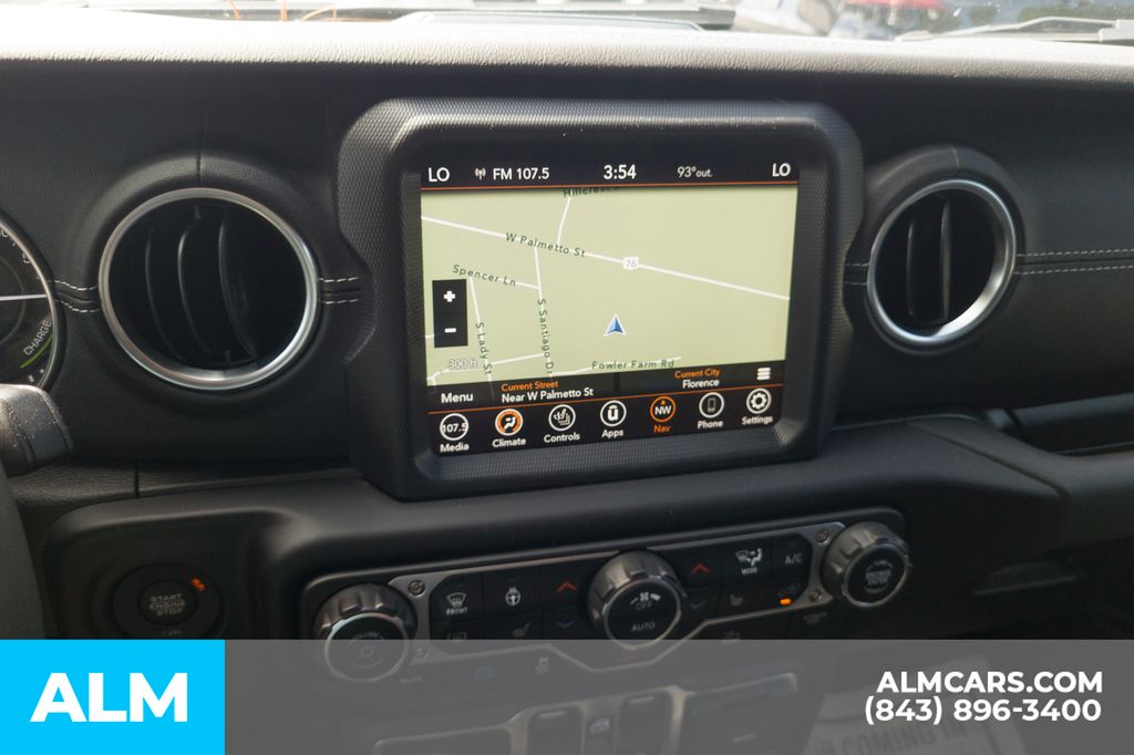 Used 2023 Gray Jeep Sahara 4xe image 8
