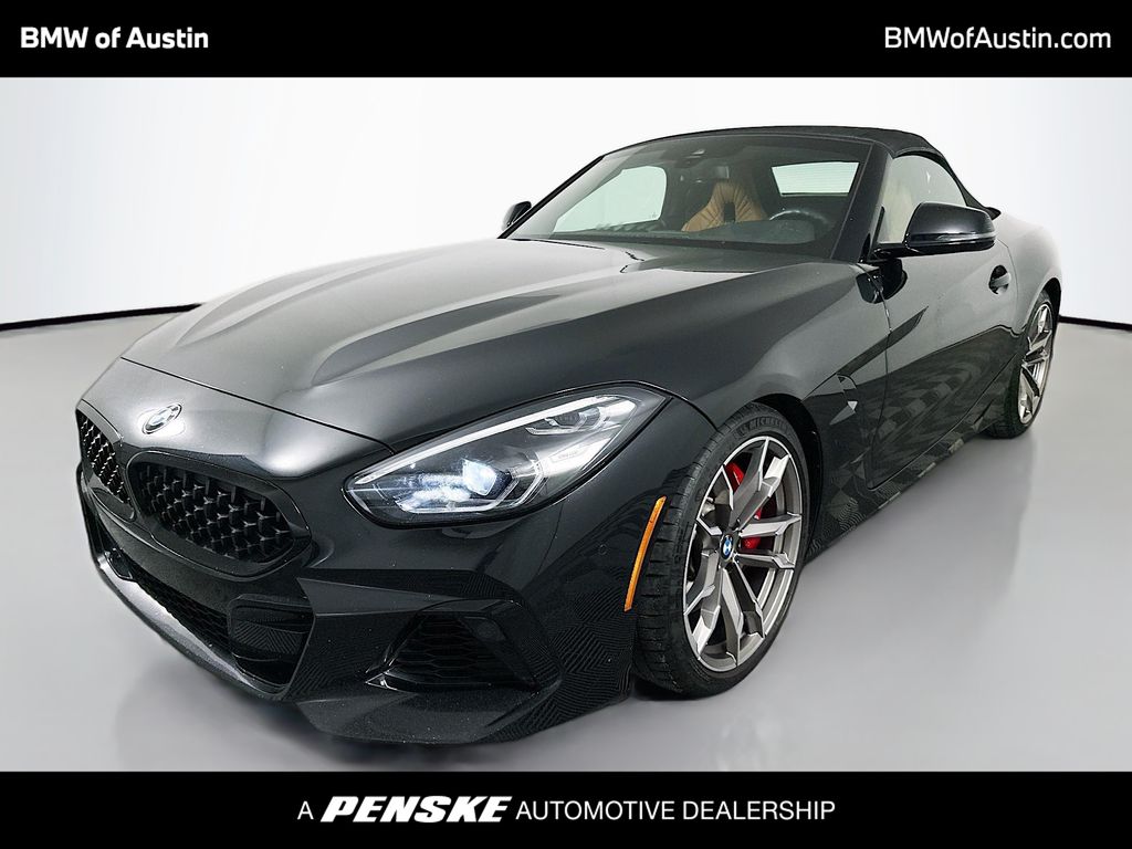 Black Sapphire Metallic 2021 BMW Z4 M40i RWD Convertible Rear-Wheel Drive 8-Speed Automatic