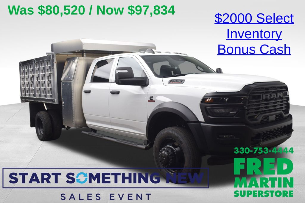 new 2026 Ram 5500HD car, priced at $97,834